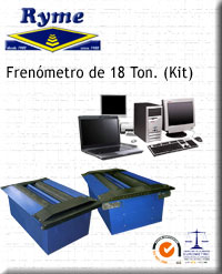 Frenómetro de 18 ton. em kit